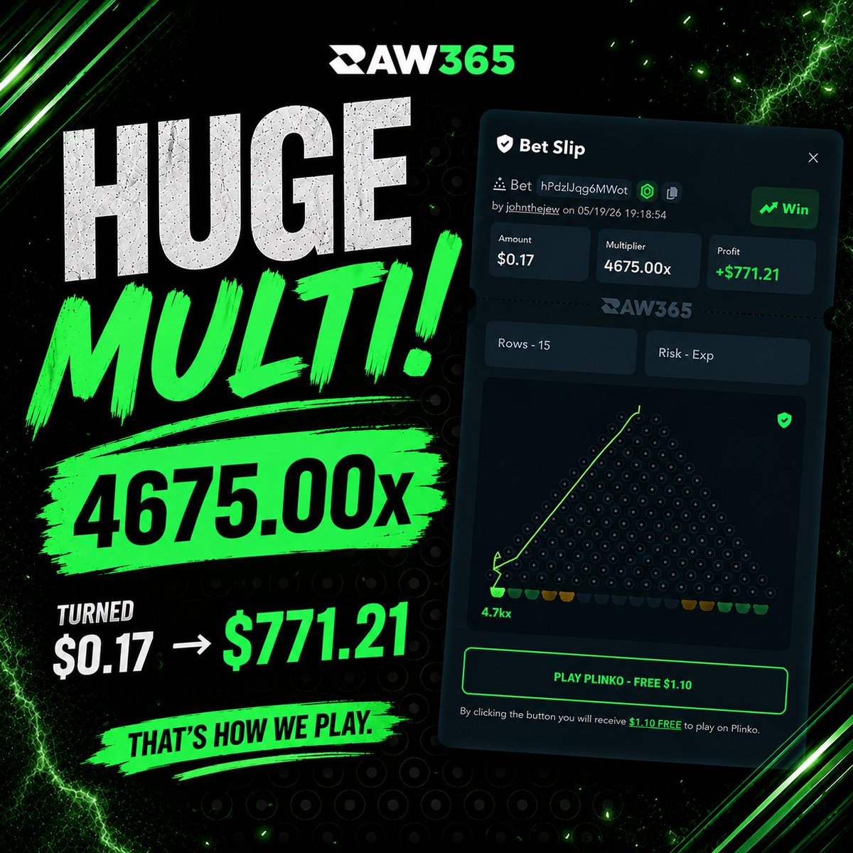 RAW365 tweet media