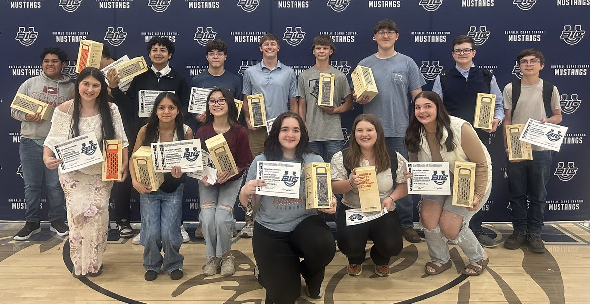 BICMustangs's tweet photo. Congratulations to our students who had perfect attendance for the entire school year! It takes dedication to show up to school every single day all year. Thank you to DNW Outdoors for helping us reward these students with Turtlebox Ranger speakers. https://t.co/N5f68t7u8f