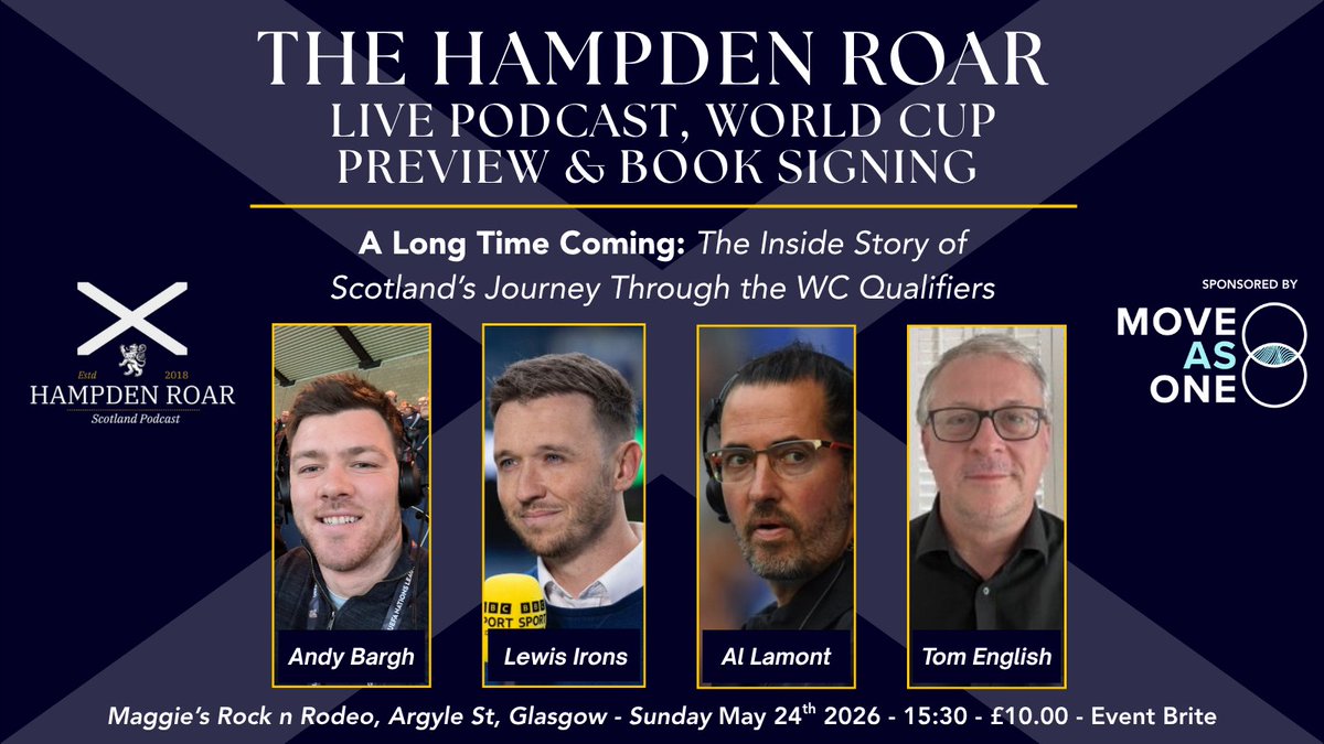 Hampden Roar Podcast 🏴🎙️ tweet media
