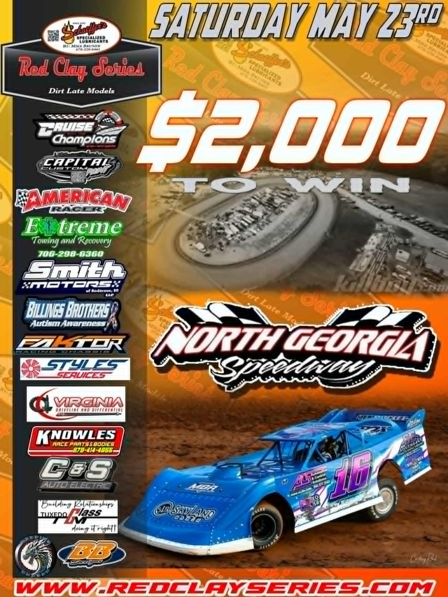 Red Clay 602 Late Model Series tweet media