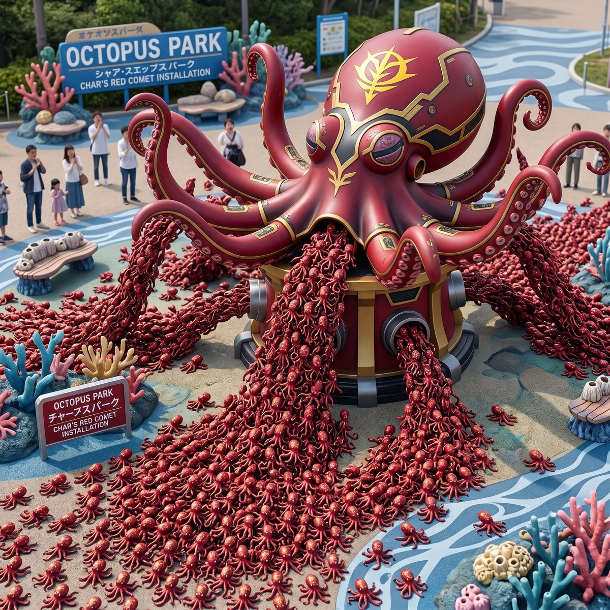 nyamcot シャア専用 タコ公園🐙