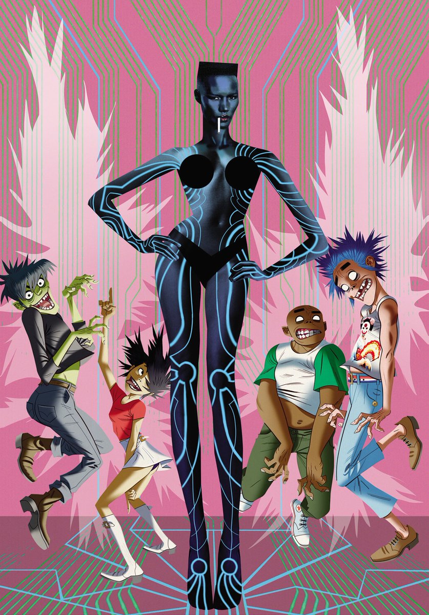 The Art of Jamie Hewlett tweet media