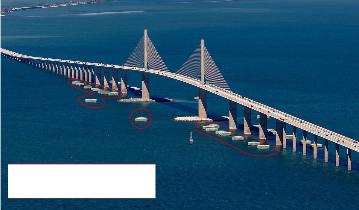 SSEBEatASU's tweet photo. #Infrastructure defenses can slow or deflect an oncoming #ship to lessen damage to a #bridge, says @CNN. Strong protection gives a #bridge time to survive impact, says @ASUEngineering Prof. Barzin Mobasher. https://t.co/c79O2JnF0A 🚢 #ASUEngineering #ASUResearch #CivilEngineering https://t.co/OIaMok3Ki4