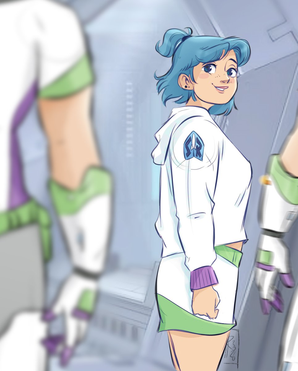 Lightyear90's tweet photo. But don't be afraid of the dark
When it's pitch black
All it takes... is a spark.✨

Trixie - #ToyStory AU//Sci-Fi
𝐅𝐮𝐥𝐥 𝐒𝐭𝐨𝐫𝐲 -"The night we met"- 𝐨𝐧: https://t.co/Xyv1KwL00h https://t.co/fIDoBGfzyT 
#fanfiction #fanart #sketch #toystory5 #spaceranger https://t.co/yrJ5a5Iqmy