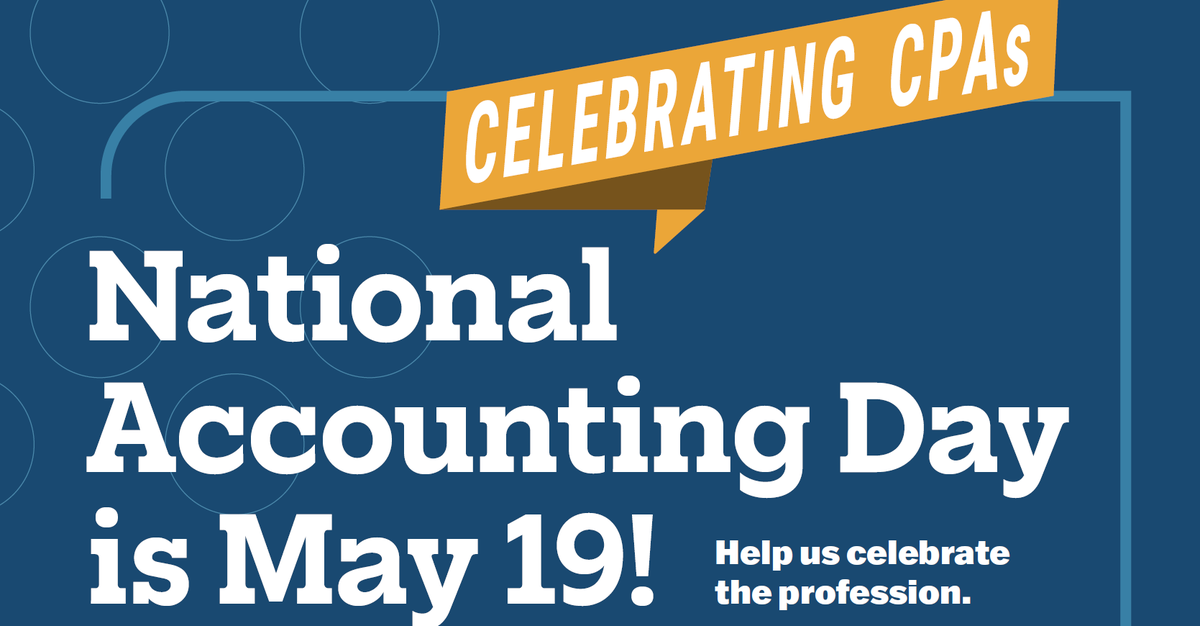 MIAUDGEN's tweet photo. Happy National Accounting Day! https://t.co/mSIxed9Eqq