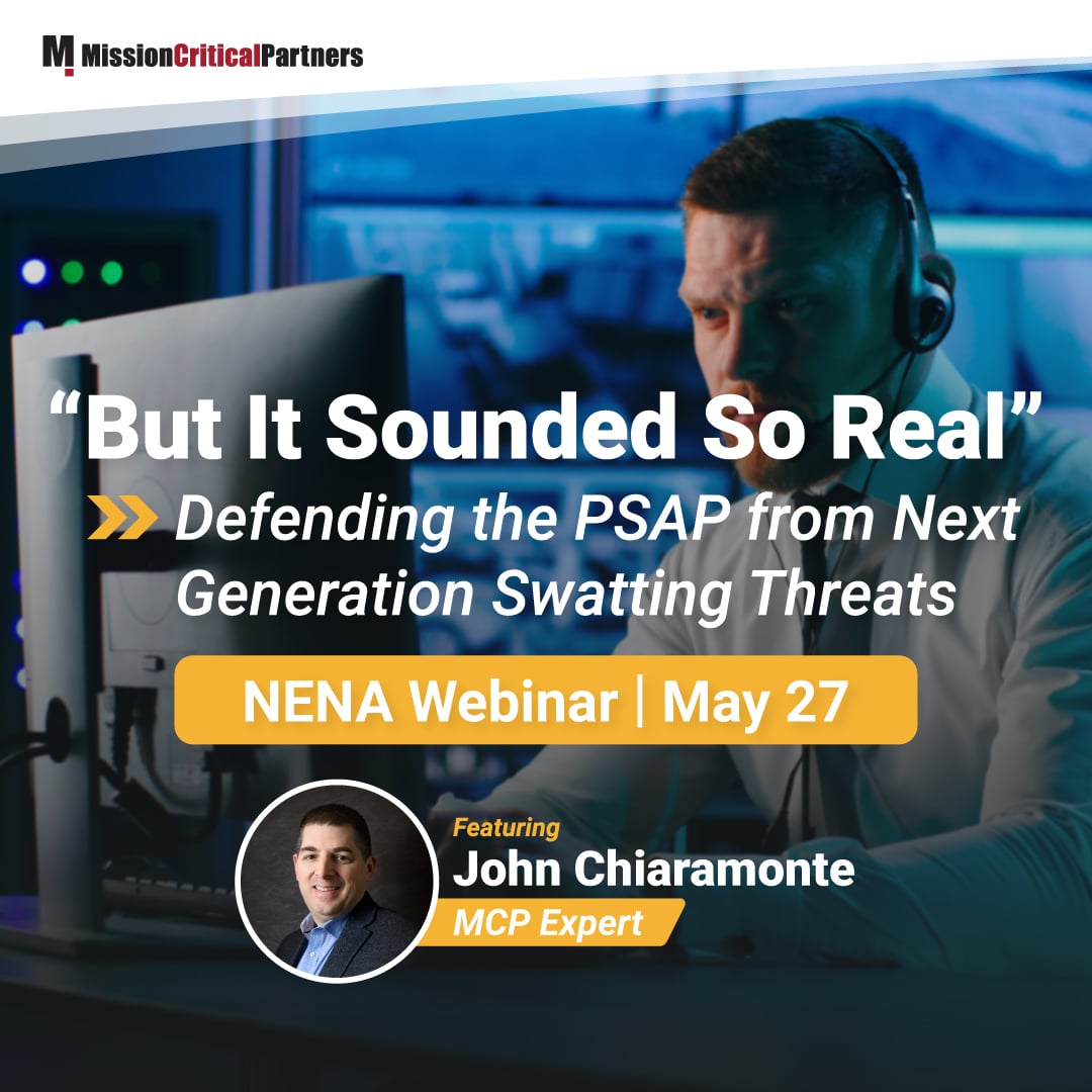 MCP_insights's tweet photo. Swatting threats are getting harder to detect in real time. Join MCP’s @jchiaramonte and NENA on May 27 for a webinar on how PSAPs can prepare for next-generation swatting risks.

Register: https://t.co/ISoV38hEqY

#911 #PublicSafety https://t.co/J7X2jJiQpm