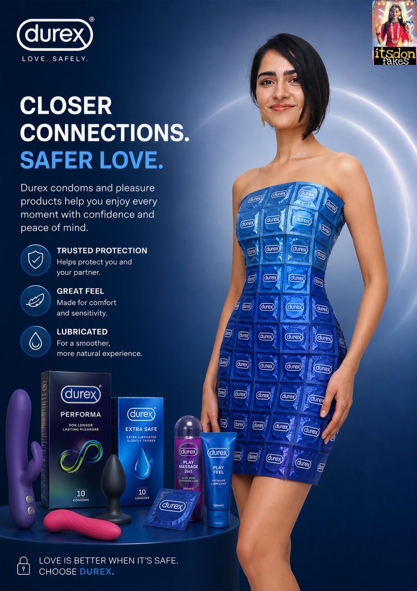 itsdon_fakes's tweet photo. Rukmini for durex https://t.co/xDFfzWdcwN