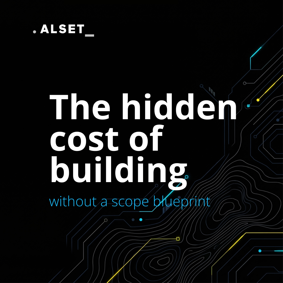 AlsetMX's tweet photo. The hidden cost of building without a scope blueprint is not just the delay.

It is weak estimates, fuzzy sequencing, fragile approvals, and hard-to-evaluate changes.

Without a scope blueprint, execution inherits ambiguity. https://t.co/AJZUSa9js5