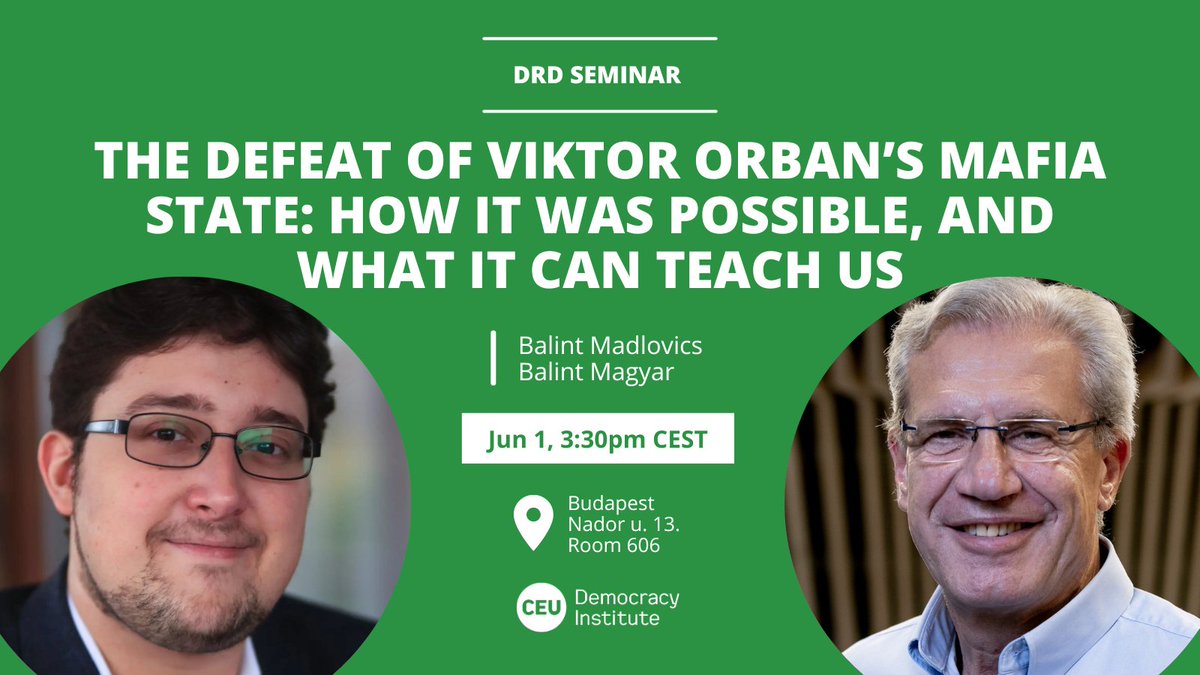 CEU Democracy Institute tweet media