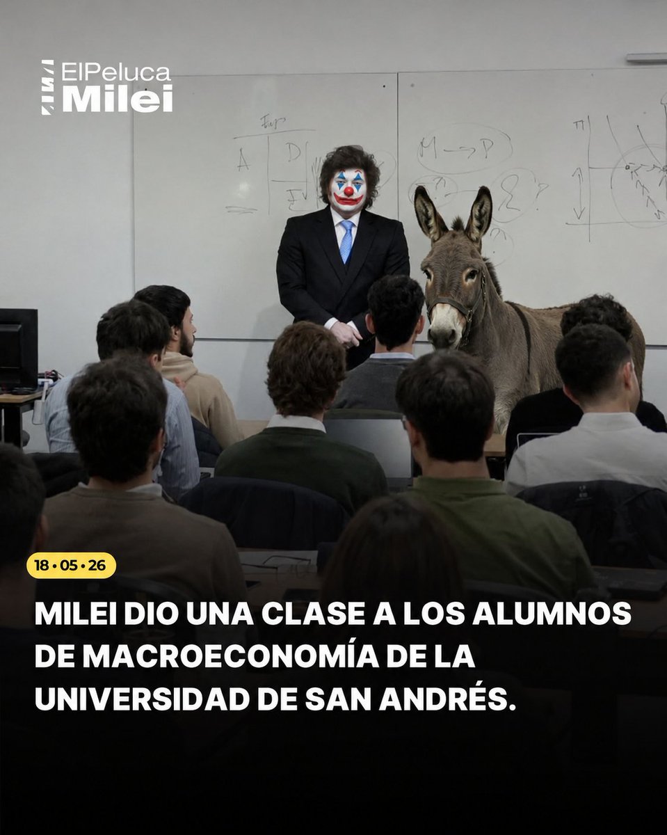 duude_ranch's tweet photo. @juanfloreschaar @JMilei Alumnos dijeron que la presentación de comedía estuvo muy meh... https://t.co/rQf68oIIm6