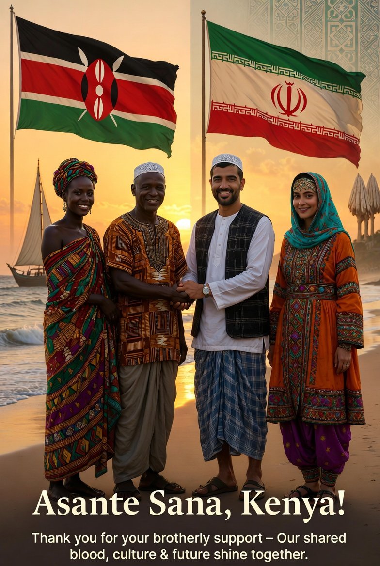 IRAN EMBASSY in KENYA tweet media