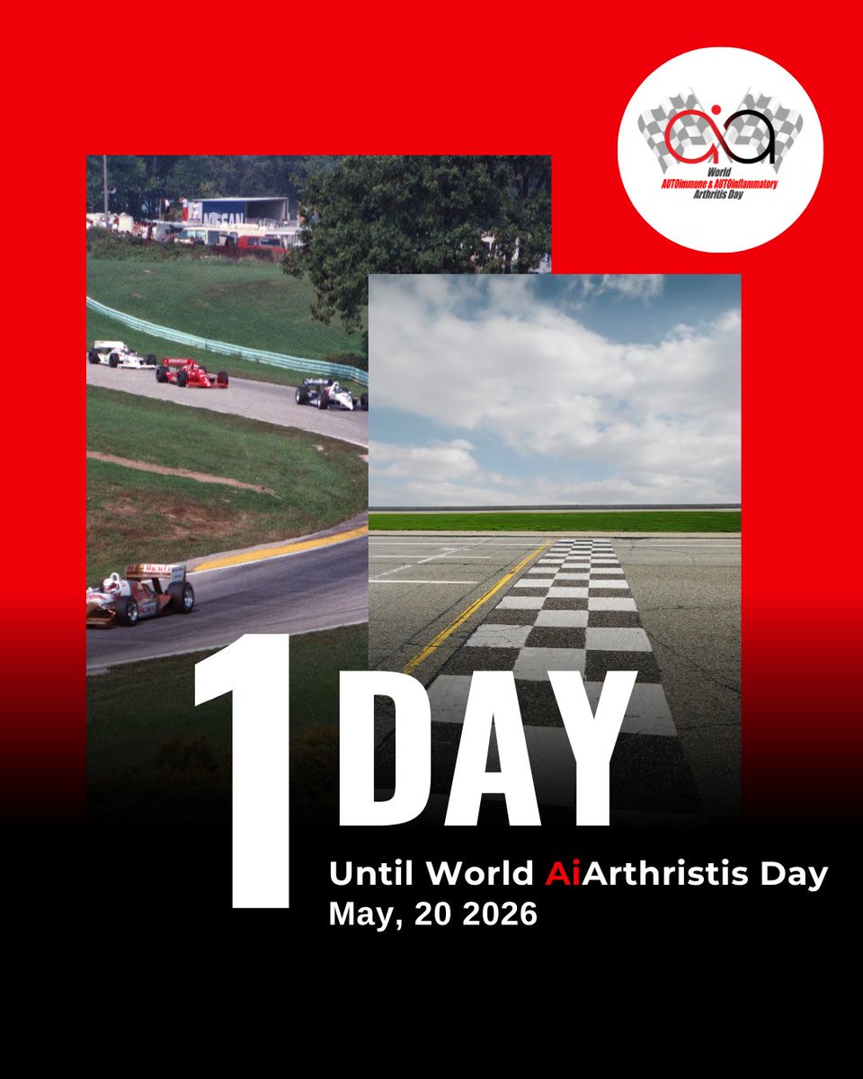 AIArthritisDay's tweet photo. Tomorrow is the day for patients, advocates and communities.

World AiArthritis Day brings people from around the world to share knowledge and drive change.

Be part of it: https://t.co/hpFaFoVGwD

#AiArthritisDay #DRIVEawareness #autoimmune #autoinflammatory https://t.co/6kYJiBzlLA