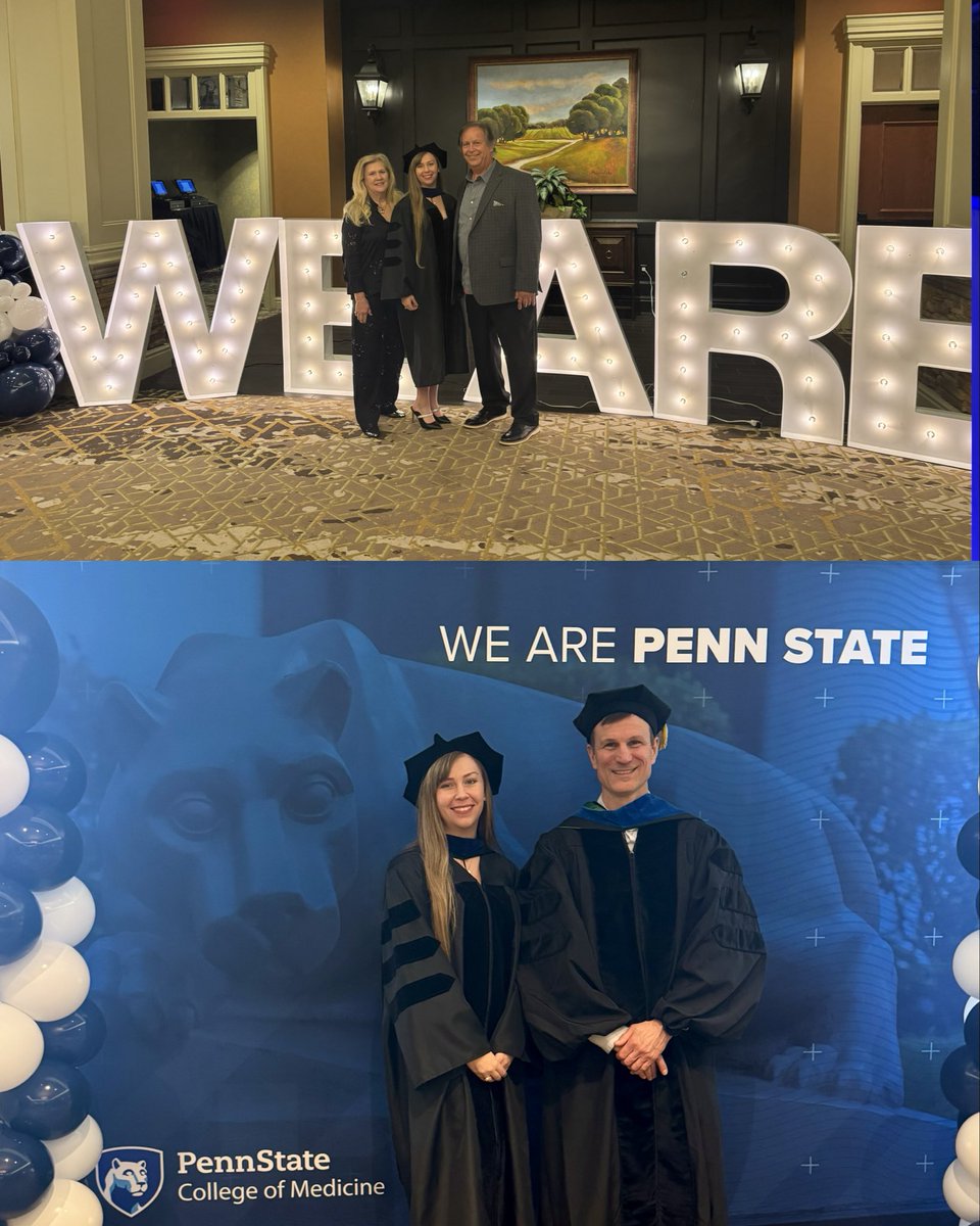 smlbodt's tweet photo. After defending a while back, I finally got to celebrate at commencement and was honored to receive a dissertation award! Grateful to the mentors, friends, and family who made this journey possible. 🎓🎉

#psugrad #pennstatecollegeofmedicine
#PhD #dissertation #classof2026 https://t.co/ENkhn1xIha