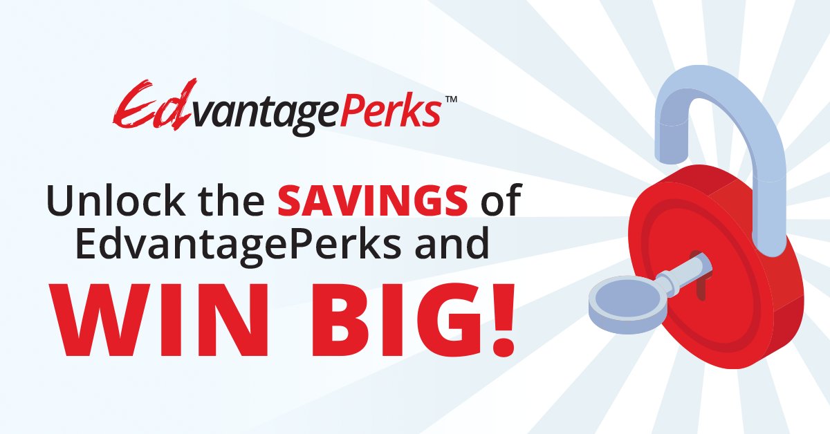 OTIP_Insurance's tweet photo. Unlock the SAVINGS of EdvantagePerks and WIN BIG! Enter to win two $2,000 grand prizes plus twenty $500 prizes all year long. Enter now: https://t.co/Ye5NBJJAcU 🔓💸 https://t.co/kMZJawJIS7