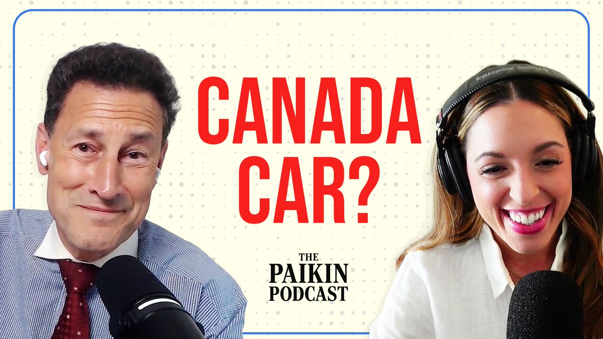 ThePaikinPod's tweet photo. Caryn Ceolin (@carynceolin) joins Steve for our second edition of “Paik’s Takes”

➡️Do we want to have an auto industry in 🇨🇦?
➡️Europe as the new centre of power?
➡️Cheering for the @CanadiensMTL?
➡️Rising discontent, declining trust
➡️Tragically Hip ice cream

YouTube:https://t.co/5YVu1BnivB
Apple: https://t.co/FCZON2zapA
Spotify: https://t.co/l6k84iQ7kV

#cdnpoli
