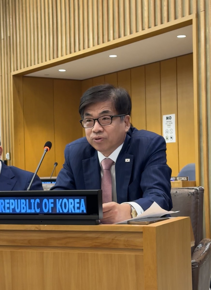 Republic of Korea Mission to the UN🇰🇷🇺🇳 tweet media