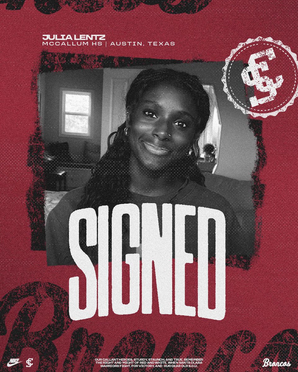 SCUXCTF's tweet photo. Welcome to the Broncos family, Julia! 😃🙌

#StampedeTogether https://t.co/ux5TbJrJv7