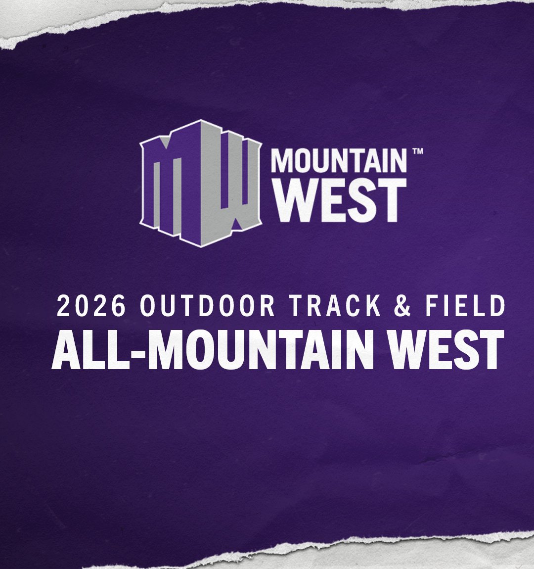 MountainWest's tweet photo. 𝗧𝗼𝗽-𝗣𝗲𝗿𝗳𝗼𝗿𝗺𝗲𝗿𝘀🫡

Congratulations to our 1️⃣ 2️⃣ 5️⃣ student-athletes that earned All-Mountain West honors at last week's 2026 CU1 MW Outdoor Track &amp; Field Championships!

Full list of honors ➡️ https://t.co/VeNBEUIzic

#MWOTF https://t.co/Sl2W36QnyY