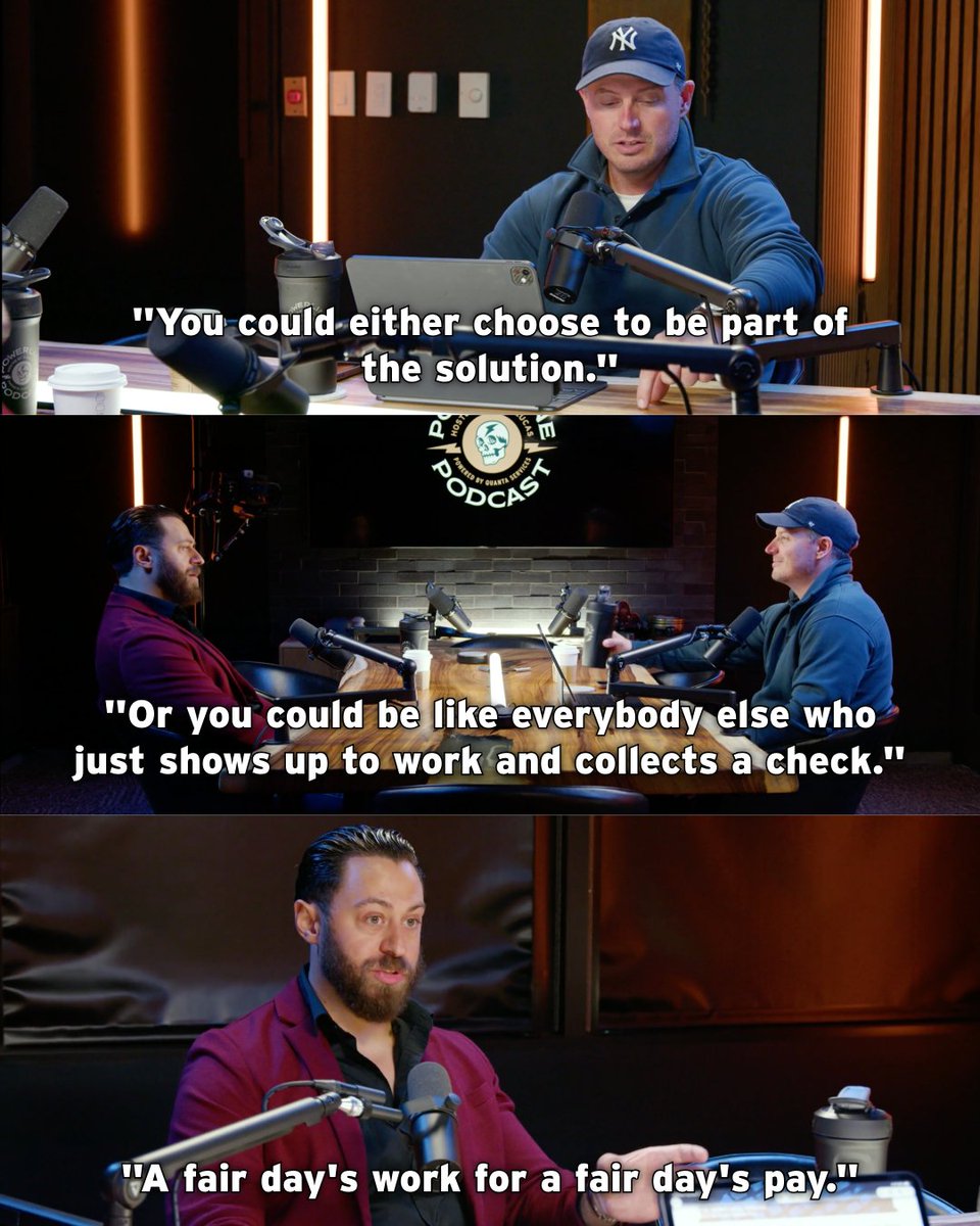 PowerlinePodcst's tweet photo. Every apprentice needs to hear this.

Ep. 211 of Powerline Podcast with Josh Nieves. https://t.co/iEUS8N7qav