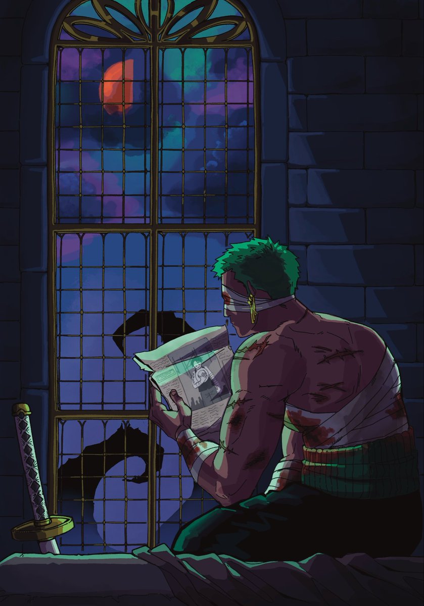 uhhchilli's tweet photo. my contribution to solar totality luzo zine!!  aftersales are still open ❤️💚
#onepiece https://t.co/fwHMPSr2UR