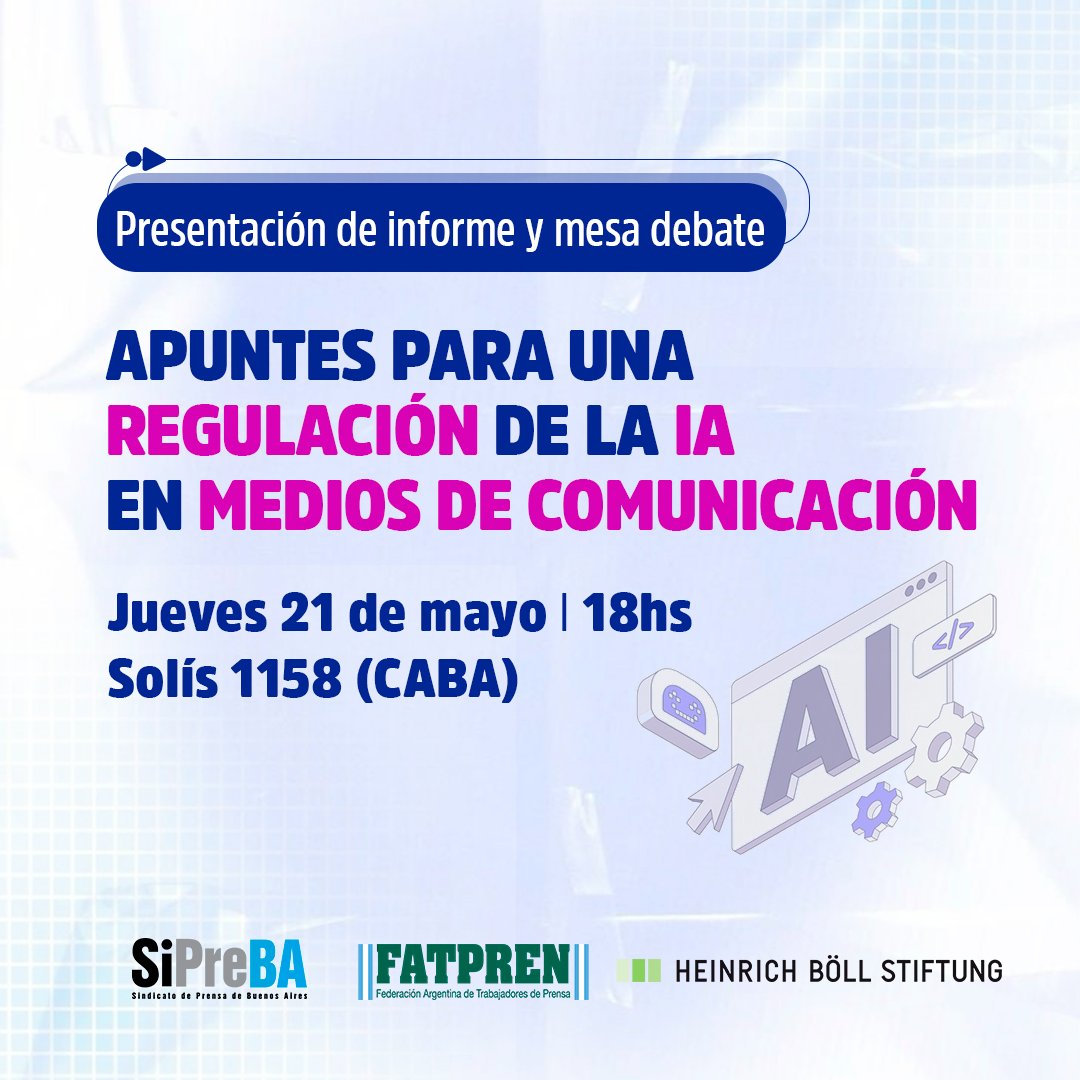 SiPreBA - Sindicato de Prensa de Buenos Aires tweet media