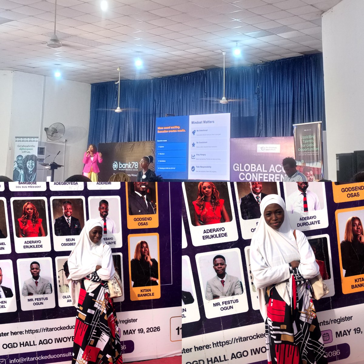 Pulchripenn's tweet photo. Today at OOU Global Access Conference X The Rita Rock Edu Consult.

So glad to be part of the program, hoping to impact what was learnt bi'idhnillah &amp; get the positive change 🤲 

Thank y'all the organizers 💜
 #Globalaccess #theritarockeduconsult #oousug https://t.co/kEzFUEBmHS
