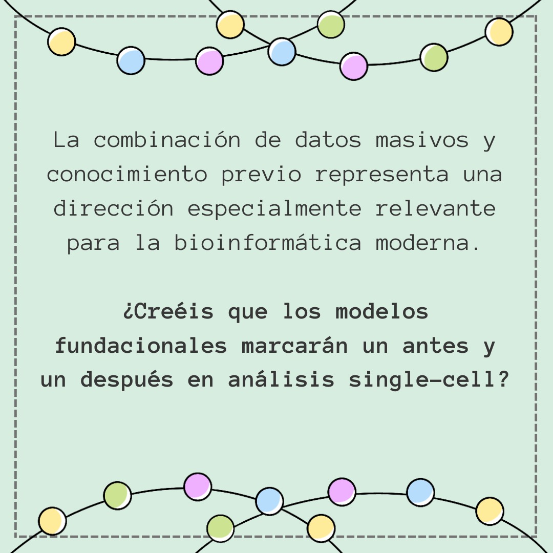 BioinforUSJ's tweet photo. La transcriptómica de célula única está transformando nuestra comprensión de la heterogeneidad celular. 🧬
 “scKGBERT: a knowledge-enhanced foundation model for single-cell transcriptomics” (Genome Biology, 2025)  #SingleCell #AI #Bioinformatics #Genomics https://t.co/PHX52vAdY8