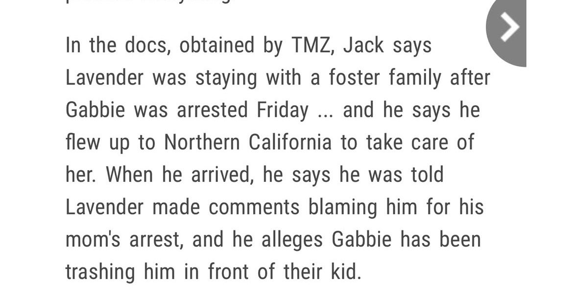 glowingcmb's tweet photo. the fact that gabbie would bad mouth her own father in front of her child is absolutely disgusting. she’s seven. SEVEN. https://t.co/IZNPtapLIa