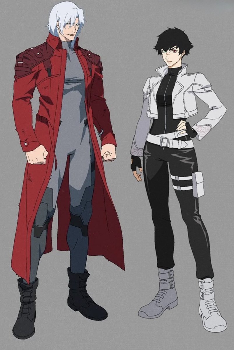 k4zuigetsu's tweet photo. Dante &amp; Lady Season 2 Character Design 

#DevilMayCry #DanLady https://t.co/na4gcKjG3b