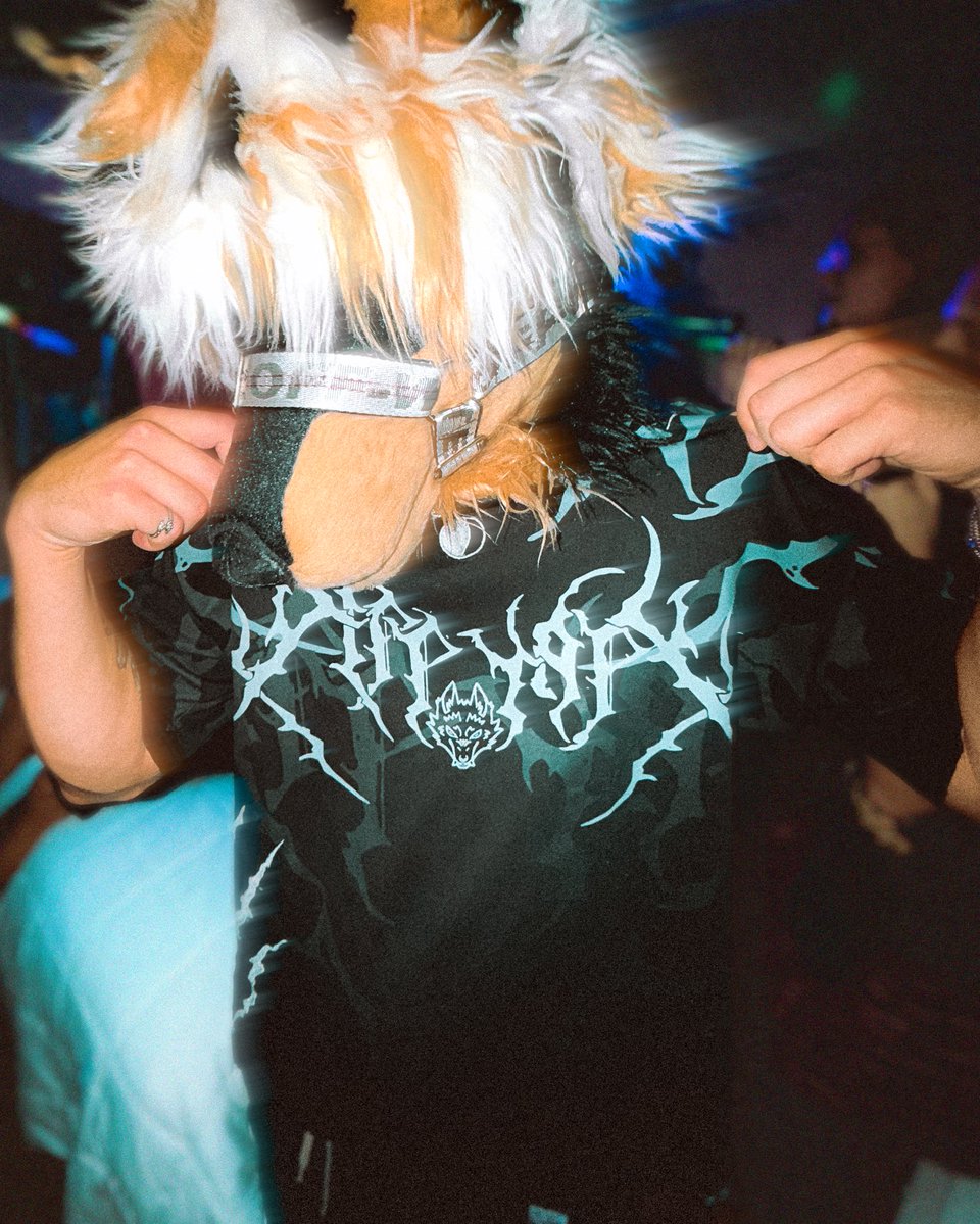trophymvtt's tweet photo. @YippYappWear drip no doubt the hardest tee in my closet. 
📸 @smallhoosk / edit by me
#furry #fursuit #yippyapp #fwa https://t.co/QETp7Wv02n