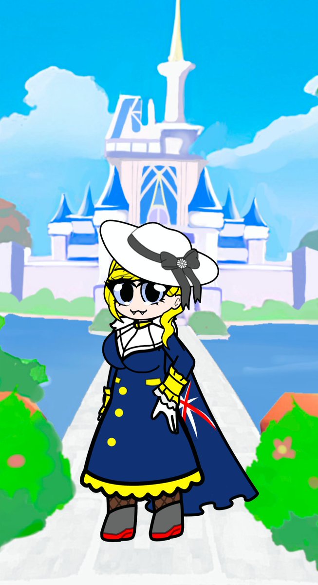 Fallyoko's tweet photo. Pictures of my OC the commander in chief of Azur Lane (Jean) and his wife the HMS hood.the two love each other...madly~~😏
(Made by @GachaFrenchA )
(P.S:I don't answer to DM and RP because i'm actually on vacation) https://t.co/xmatHVlyYH