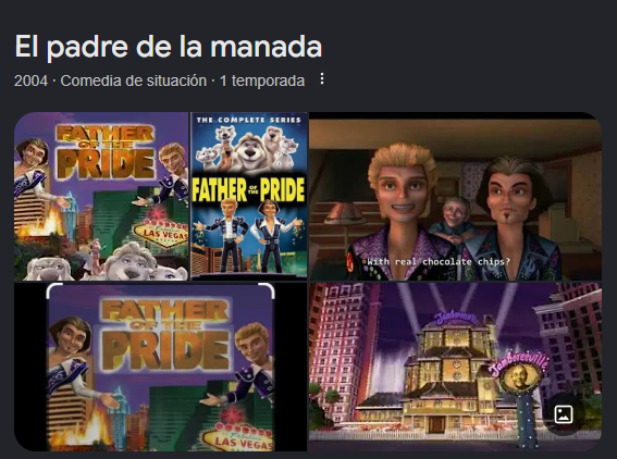 LeonZev0211's tweet photo. @MagicBird250 @MStarlow De una serie de Dreamworks llamada Father of the pride
Aunque tengo entendido que a la serie le fue mal a la serie, de hecho no sabia que tenia doblaje https://t.co/j3VDlFWd8x