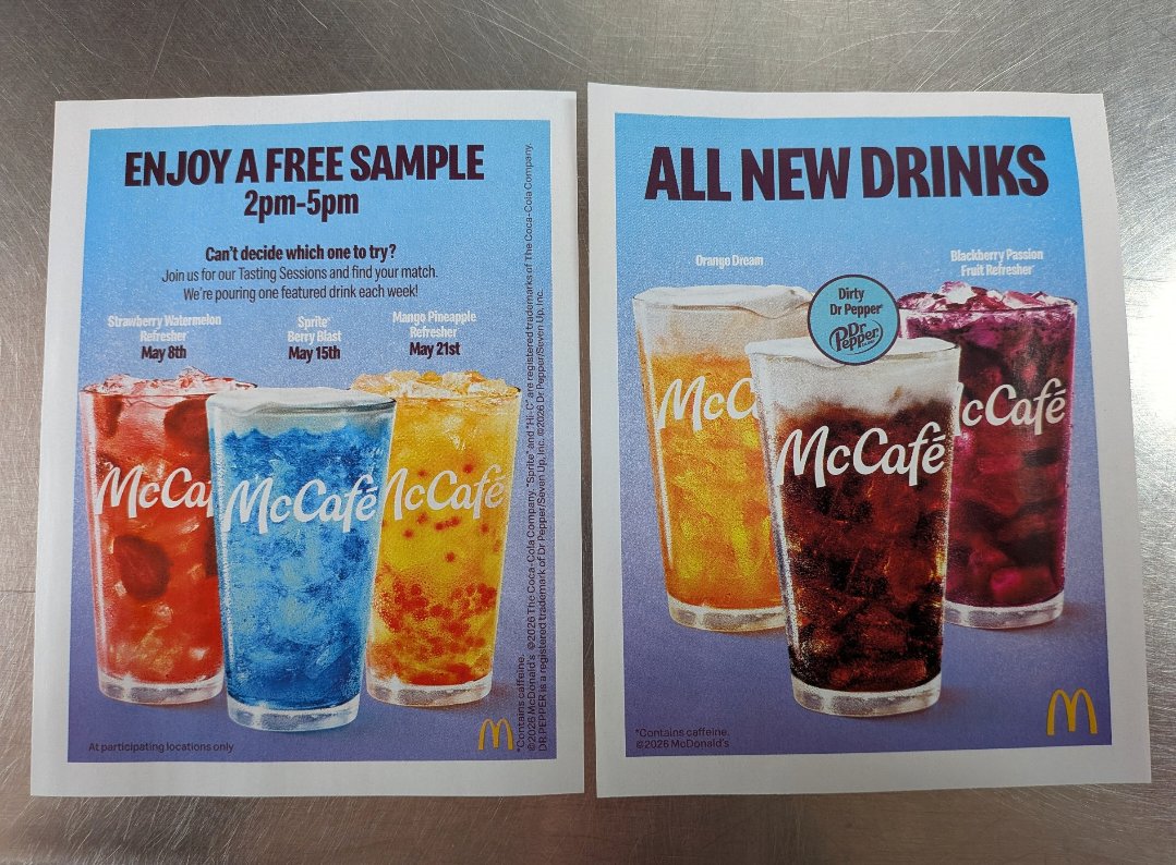 DustFisher3540's tweet photo. Free samples @McDonalds https://t.co/yRd91Sbp9Q