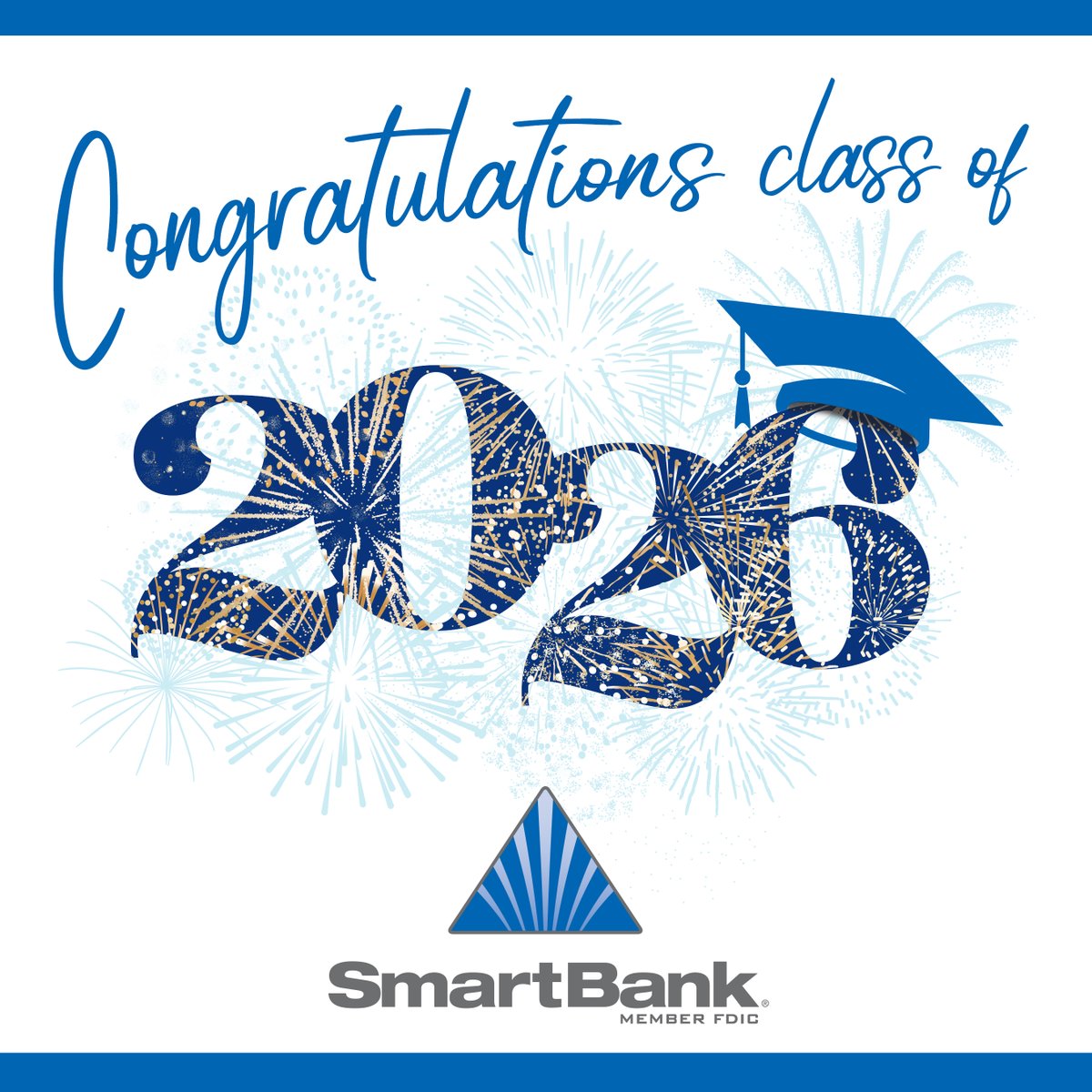 SmartBank's tweet photo. Congratulations to the Class of 2026!🎓 Wishing you much success in all the opportunities that come your way!💫 https://t.co/hwLMSgnQsR