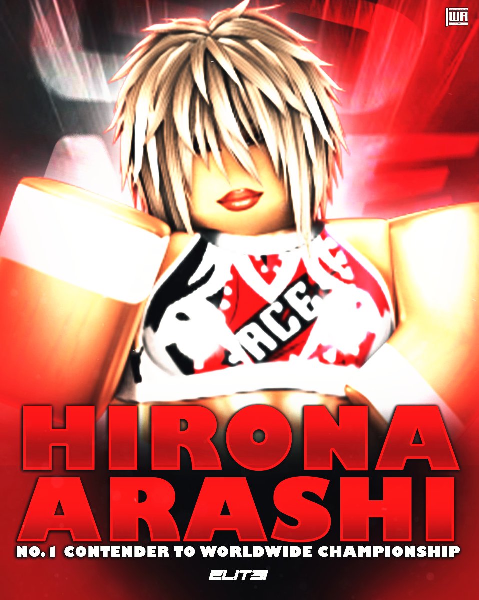 ELITEONROBLOX's tweet photo. GO ACE! โก๏ธ
After defeating three other divas on #ELITEAFTERSHOCK, @MotherRubey is officially the NEW number one contender for the Womenโs Worldwide Championship!
Now the road to #ELITEBACKLASH beginsโฆ can Arashi complete the journey and capture championship gold?!
#ELITE2026 https://t.co/PnkH5YPMhq