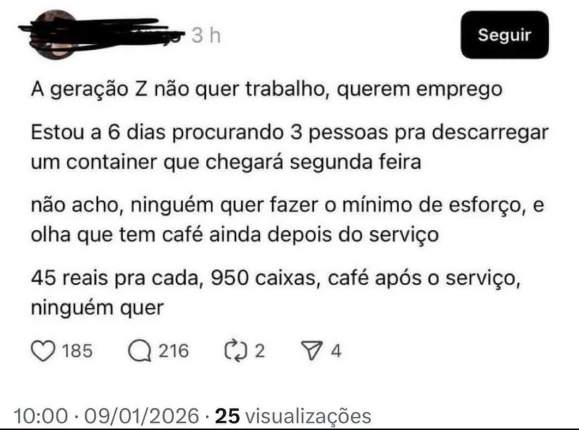 O Estagiário tweet media