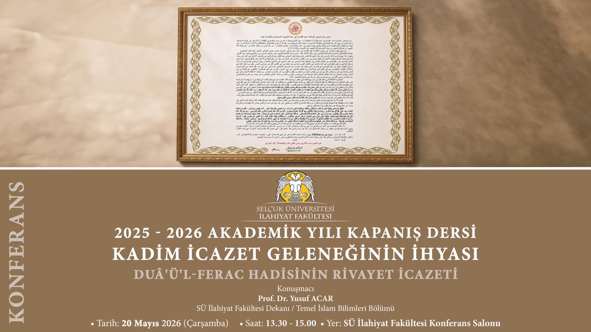 selcuk_ilahiyat's tweet photo. https://t.co/4CAh65ELvh