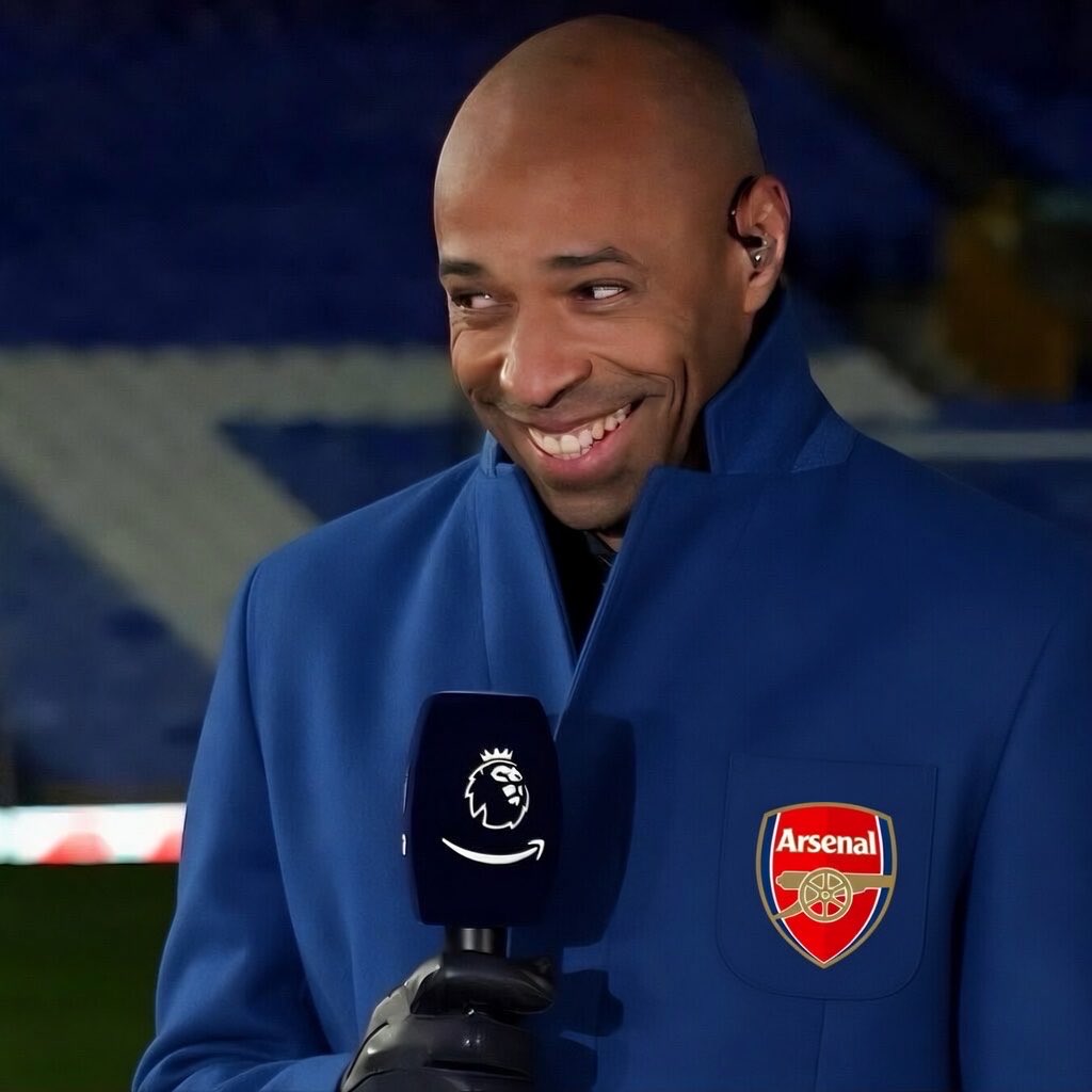 UtdKlay's tweet photo. [🔴]🗣️ Thierry Henry on Arsenal winning the premier League after 22years 🏆: 

🗣️ Henry: “Twenty-two years… twenty-two long years Arsenal fans waited for this moment. Through the pain, the jokes, the near misses, they never stopped believing. And now, finally, Arsenal are champions again.

This is more than a trophy; it’s emotion, history, tears, joy… it’s for every supporter who stood by this club when times were hard. I know what this badge means, I know what winning the league means to this football club, and seeing Arsenal back on top honestly fills my heart with happiness.”

All credit must go to Mikel Arteta and this incredible group of players. What they’ve built, the belief they’ve restored, the hunger, the discipline — it’s all been outstanding. They’ve brought Arsenal back to where they belong.

To watch this team bring the Premier League back to North London after all these years… what a feeling. What a beautiful feeling.” #BOUMCI