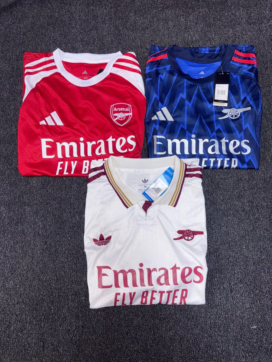 jerseyplug_'s tweet photo. Dare arsenal fans!!!

Premier league winning jerseys available for now oh!! https://t.co/BhMEeo7toF
