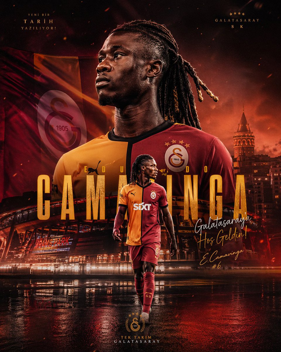 Rohanerorl's tweet photo. 🚨 SON DAKİKA | Transfer kulislerinde sürpriz iddia!
Galatasaray'ın, Camavinga ismini gündemine aldığı konuşuluyor. 👀🔥
Gelişmeleri takipteyiz…💛❤️
#Galatasaray #Camavinga #Transfer #SonDakika #TransferGündemi #GS #19Mayıs https://t.co/2ZPSZ4f4Oz