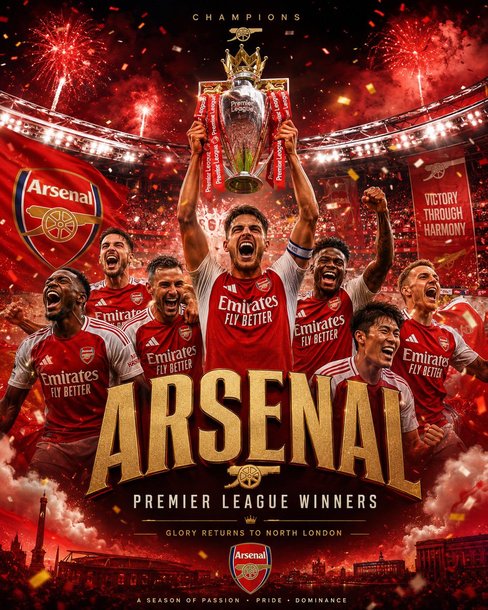 abs_crea8or's tweet photo. GPT 2 IMAGE ON CHATGPT 

Congratulations to Arsenal for winning Premier League after 22 years of Struggle 

prompt 👇 https://t.co/EG1EXmYpF7