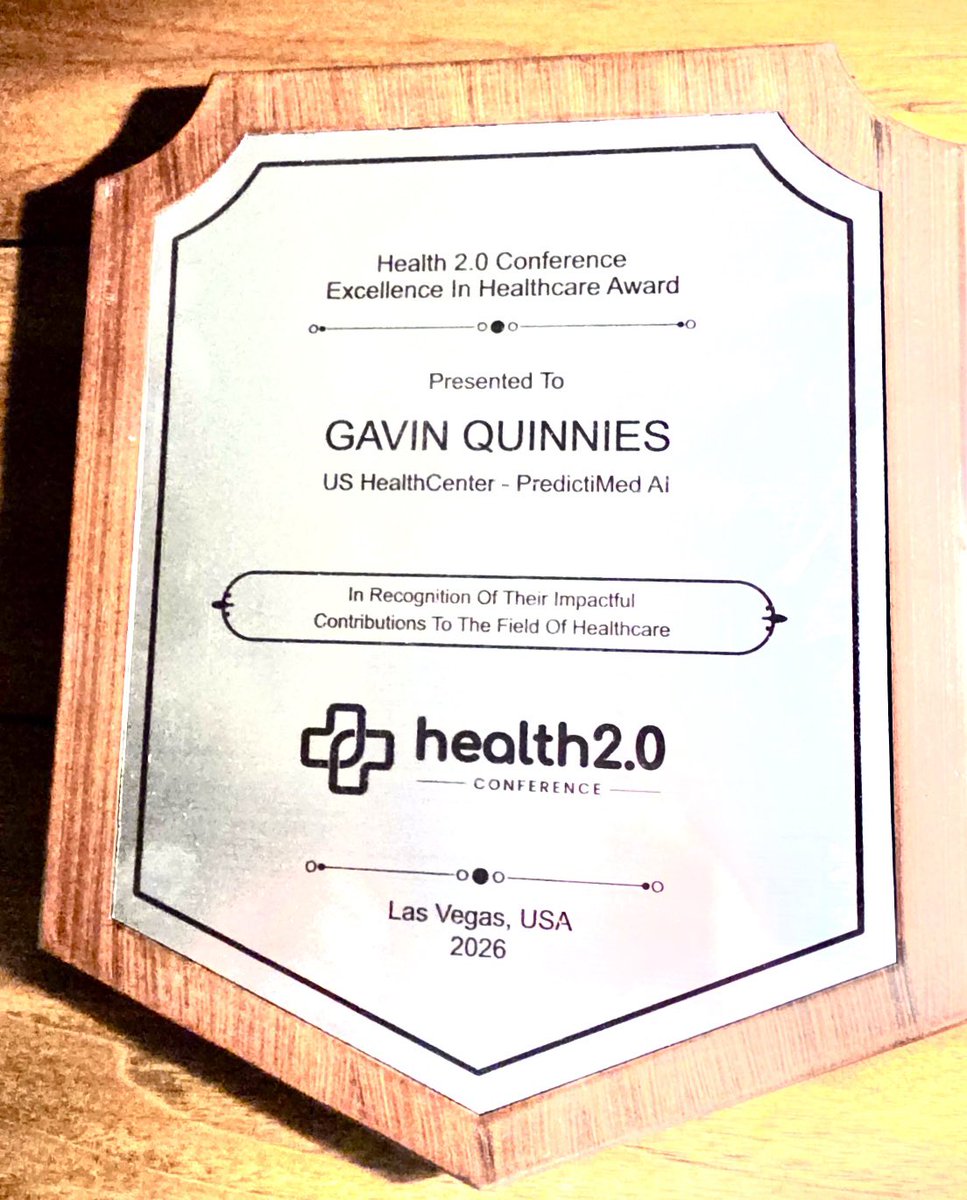 USHealthCenter's tweet photo. Wow yet another significant milestone for US HealthCenter Inc. and our https://t.co/bkYQqDudQI platform. We appreciate @health2conf for recognizing our TEAM as changemakers in innovation and positive transformation. https://t.co/uw8qcF3bGB