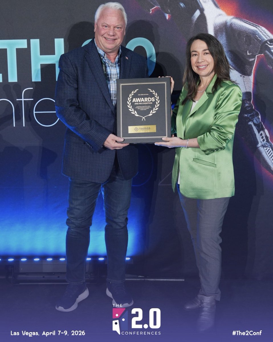 USHealthCenter's tweet photo. Wow yet another significant milestone for US HealthCenter Inc. and our https://t.co/bkYQqDudQI platform. We appreciate @health2conf for recognizing our TEAM as changemakers in innovation and positive transformation. https://t.co/uw8qcF3bGB