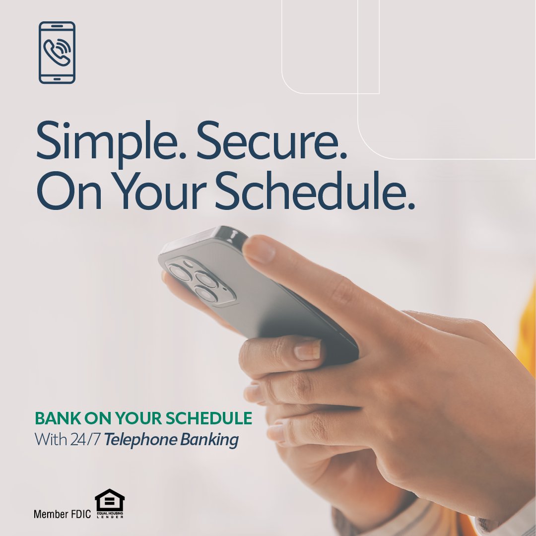 PathfinderBank's tweet photo. 📞  Bank on your schedule with 24/7 Telephone Banking, now available at Pathfinder.
✔ Check balances
✔ Transfer funds
✔ Make payments
First time? Learn how to get started at: https://t.co/0oe3ai3tW9
#MemberFDIC #TelephoneBanking #PathfinderBank https://t.co/sPkBvxgAro