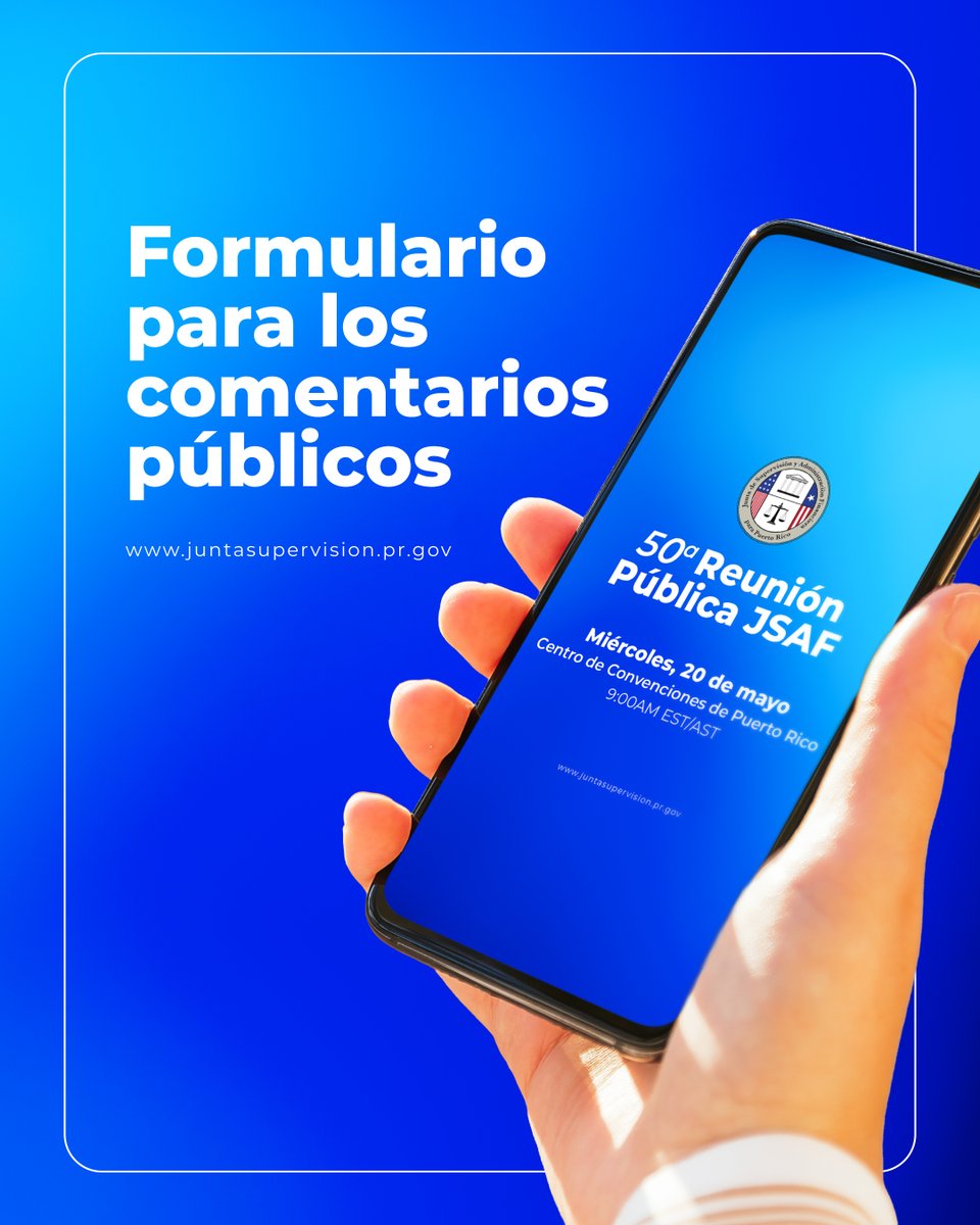 Financial Oversight & Mgmt Board for Puerto Rico tweet media