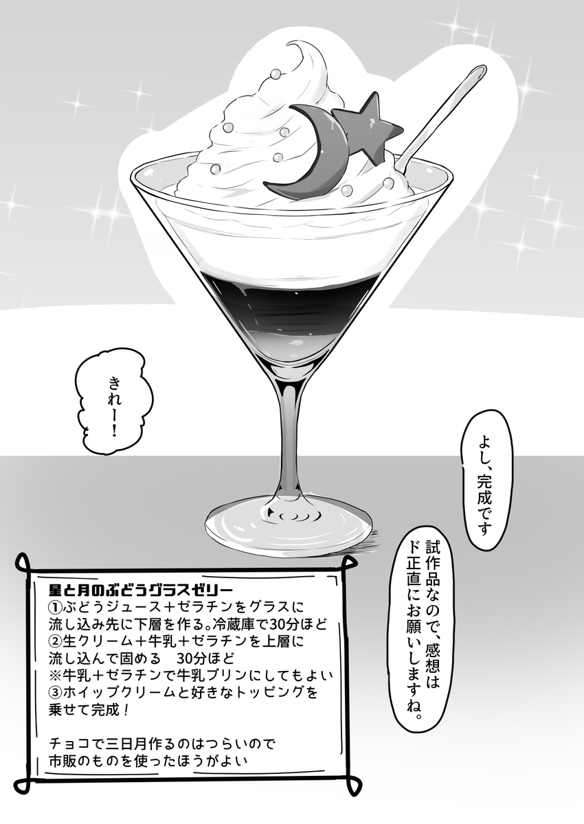 おはようございます 今日の〆切りに向けてデザート描きました 