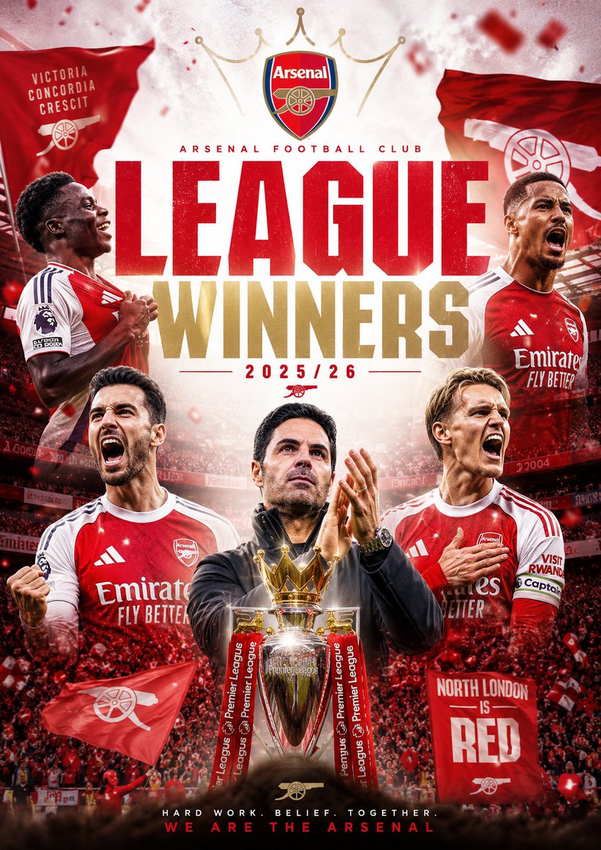 SAYSportsMedia's tweet photo. Arsenal are Premier League champions🏆🏴󠁧󠁢󠁥󠁮󠁧󠁿 https://t.co/YL4Qhpqh9Q