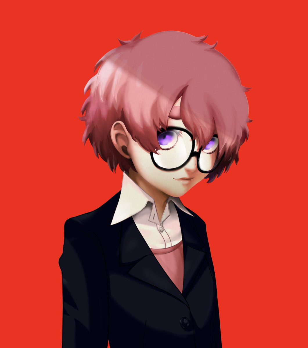 ThyRedOne's tweet photo. Maki Sumiru, she’s an office worker who’s clumsy. https://t.co/q3aggbLx6P