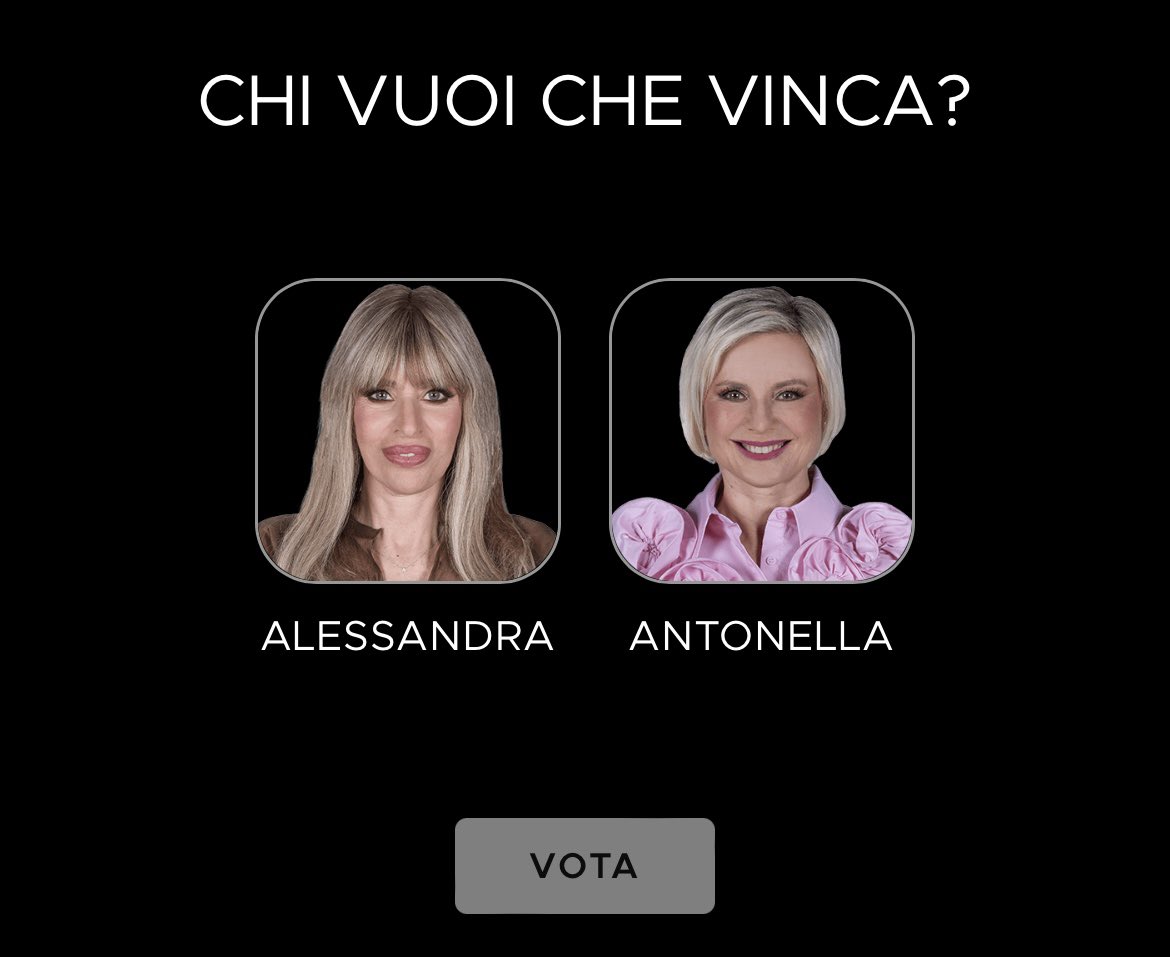 FaroneLore20850's tweet photo. mai vista una finalissima + giusta di questa in 26 anni di grande fratello. https://t.co/l8ZmtgmF0i