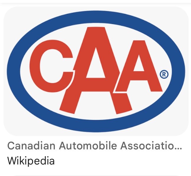 GigWorkersCa's tweet photo. @THR Congratulations. I’ve been signed up with CAA for decades. Covers me anytime I need my car towed or I need a battery boost. CAA. Canadian Automobile Association. https://t.co/d0FxDU9RFF